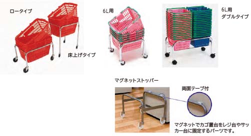 カゴ置台　Yタイプ