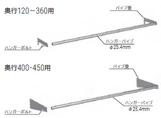 ハンガーセット（メッキ仕様）